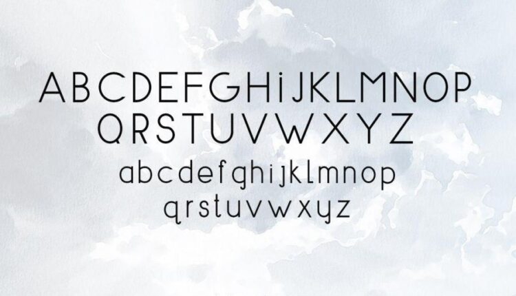 فونت انگلیسی سنس سریف ایراسپیس   AirSpace Font