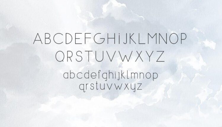 فونت انگلیسی سنس سریف ایراسپیس   AirSpace Font