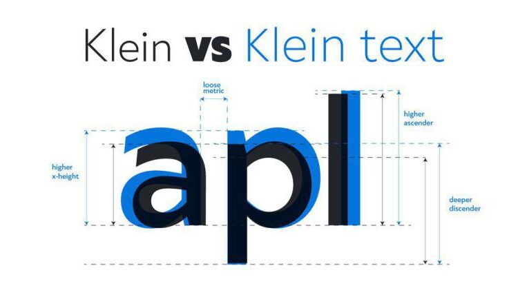 فونت انگلیسی مدرن کلاین   Klein Text Book Font