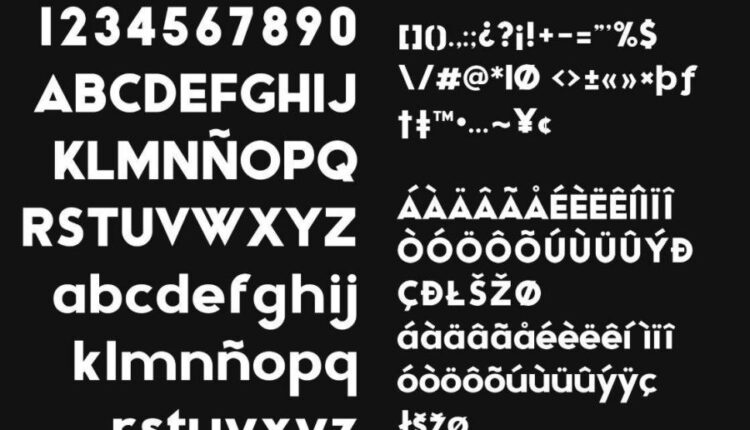 فونت انگلیسی بسیار زیبای اَدکا   Adca Sans Serif Font