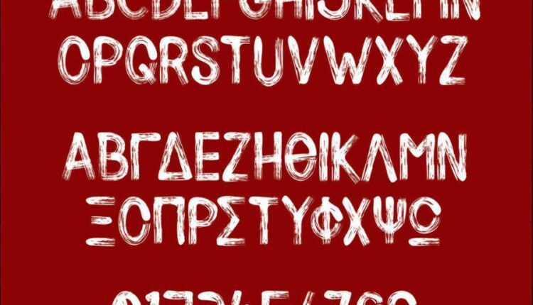 فونت انگلیسی دست نویس سایلنت اسکریم   Silent Scream Font