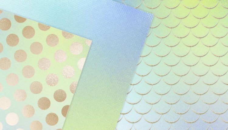 20 پس زمینه تکسچر درخشان طلایی   Iridescent Gold Textures