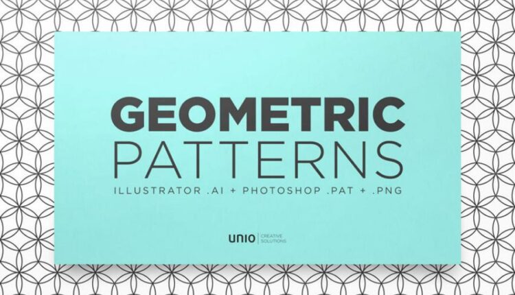 پترن های هندسی برای فتوشاپ و ایلوستریتور   Geometric Patterns
