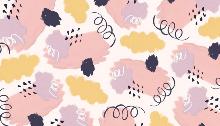 تصاویر png رنگ پلاستیک   Pretty Pastel Paint Splodges