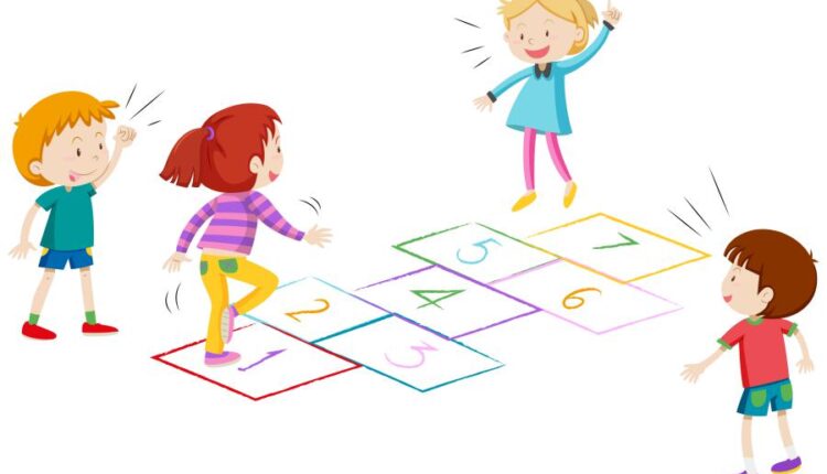 وکتور های کودکان و بازی بچه ها   Kids Games and Sports