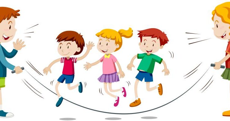 وکتور های کودکان و بازی بچه ها   Kids Games and Sports