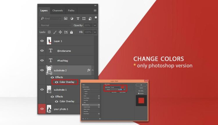 فایل لایه باز پست و استوری اینستاگرام   Insta pack adapted