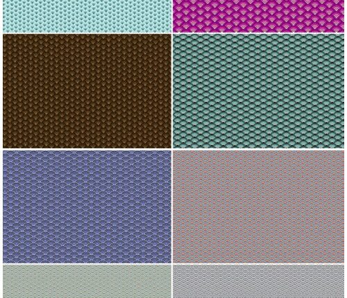 20 تکسچر پولک ماهی   Seigaiha Background Textures