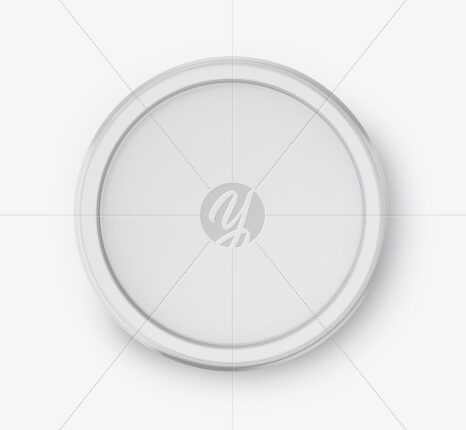 موکاپ لیوان پلاستیکی 500 گرمی   500g Plastic Cup Mockup