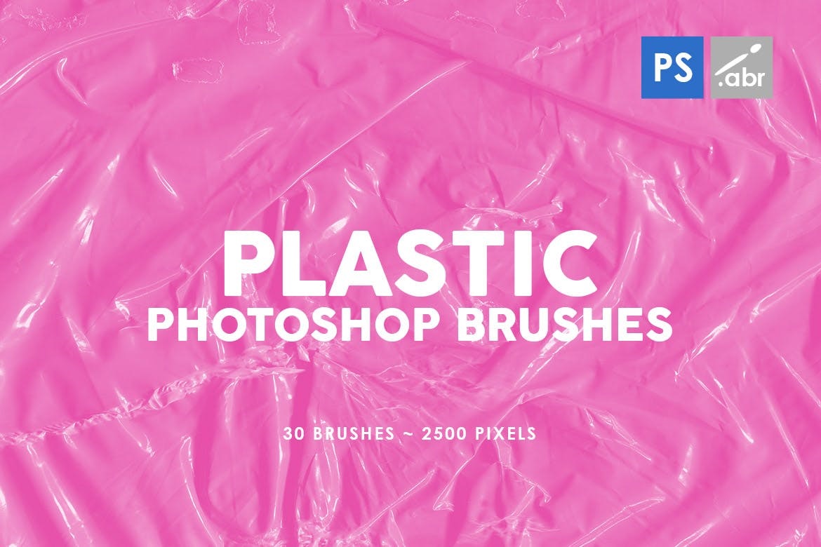 براش طرح پلاستیک برای فتوشاپ Plastic Photoshop Brushes
