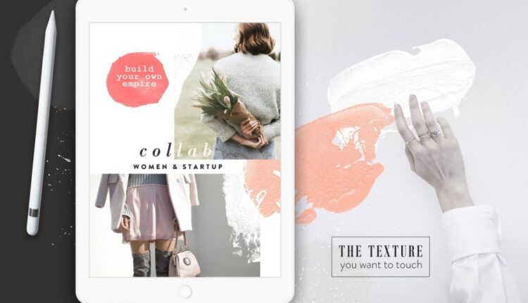 براش لکه های رنگی اکریلیک   Abstract Procreate Stamps