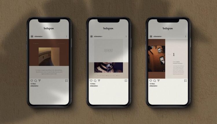 قالب های آماده پست و استوری اینستاگرام   Gemini Instagram Pack