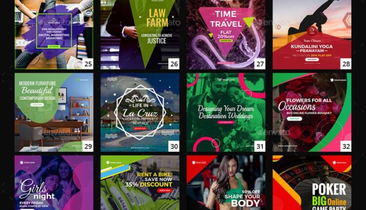 55 طرح آماده پست اینستاگرام و فیسبوک   Facebook Banners