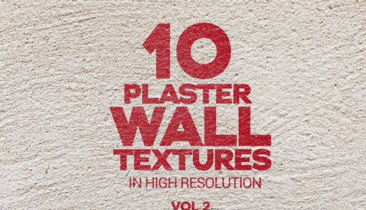 تکسچر با کیفیت دیوار گچی   Plaster Wall Textures vol2
