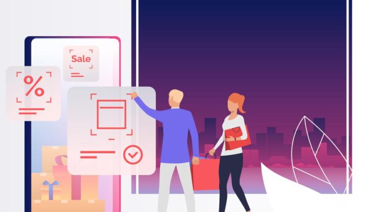 وکتور های تصویری خرید آنلاین و اینترنتی   internet marketing