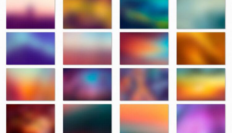 50 پس زمینه محو نقطه ای   50 Dotted Blur Backgrounds