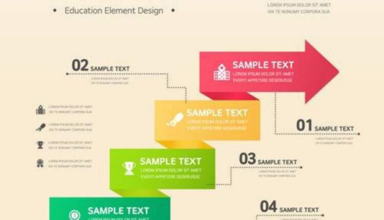 وکتور اینفوگرافیک تجاری و کسب و کار   Business Infographic