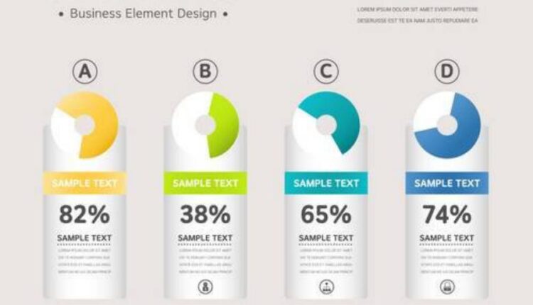 وکتور اینفوگرافیک تجاری و کسب و کار   Business Infographic