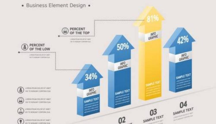 وکتور اینفوگرافیک تجاری و کسب و کار   Business Infographic