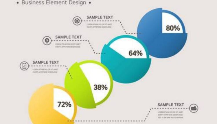 وکتور اینفوگرافیک تجاری و کسب و کار   Business Infographic