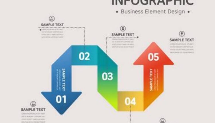 وکتور اینفوگرافیک تجاری و کسب و کار   Business Infographic