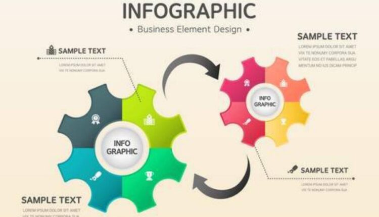 وکتور اینفوگرافیک تجاری و کسب و کار   Business Infographic