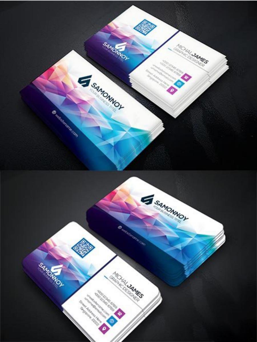 کارت ویزیت لایه باز شرکتی Business Card