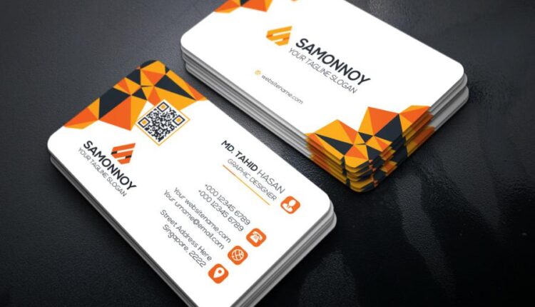 فایل لایه باز کارت ویزیت مدرن   Business Card