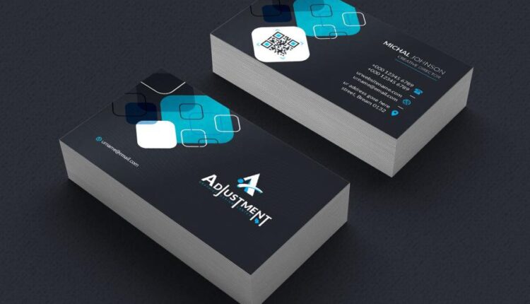 کارت ویزیت لایه باز مدرن   Business Card
