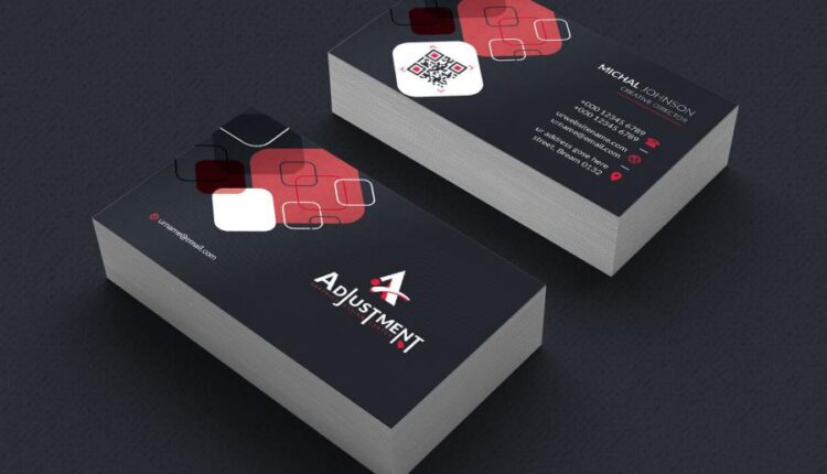 کارت ویزیت لایه باز مدرن   Business Card