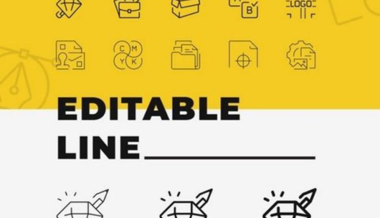 45 آیکون خطی برای طراحان وب و گرافیک   Icons Designers