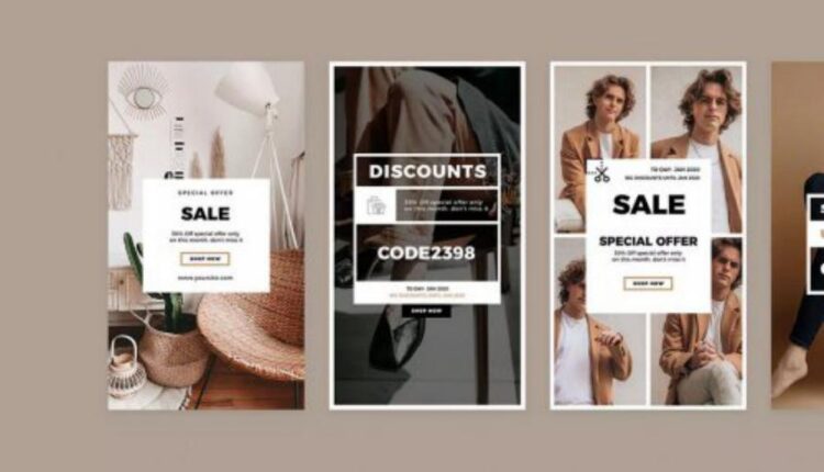 قالب های آماده استوری اینستاگرام   Fashion Instagram Story