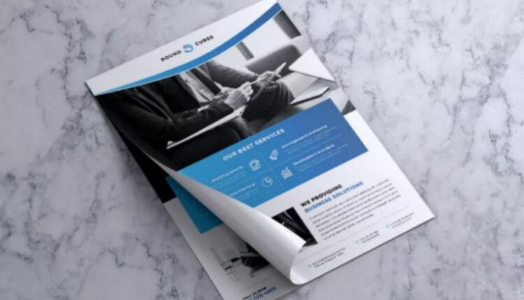 فایل لایه باز تراکت شرکت بازرگانی   Multipurpose Business Flyer