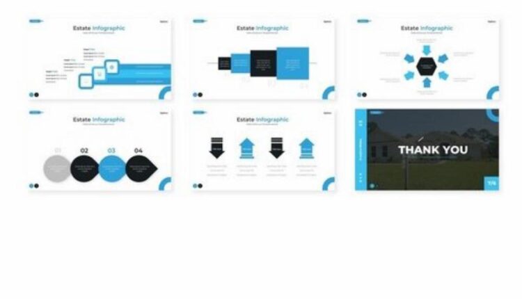 قالب آماده پاورپوینت با موضوع املاک   Estate Powerpoint