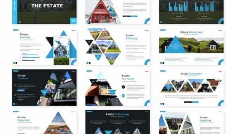 قالب آماده پاورپوینت با موضوع املاک   Estate Powerpoint