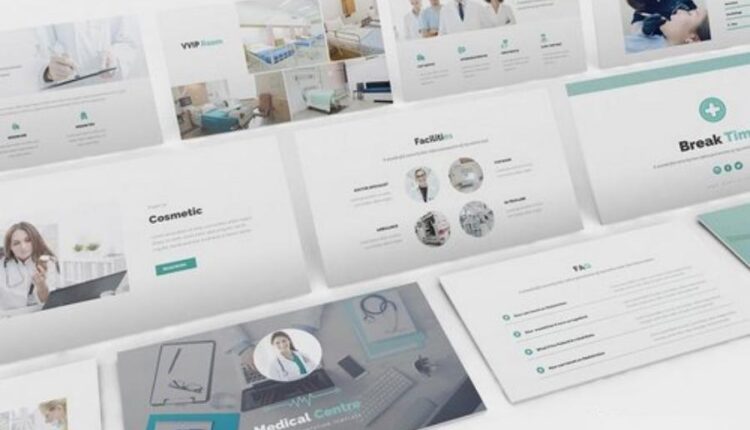 قالب آماده پاورپوینت پزشکی   Medical Centre Powerpoint