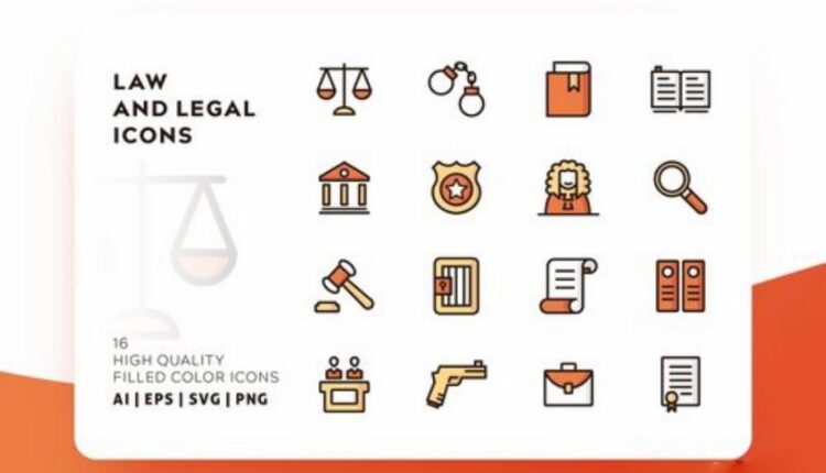 مجموعه آیکون های خطی با رنگ   FLAT ICONS BUNDLE