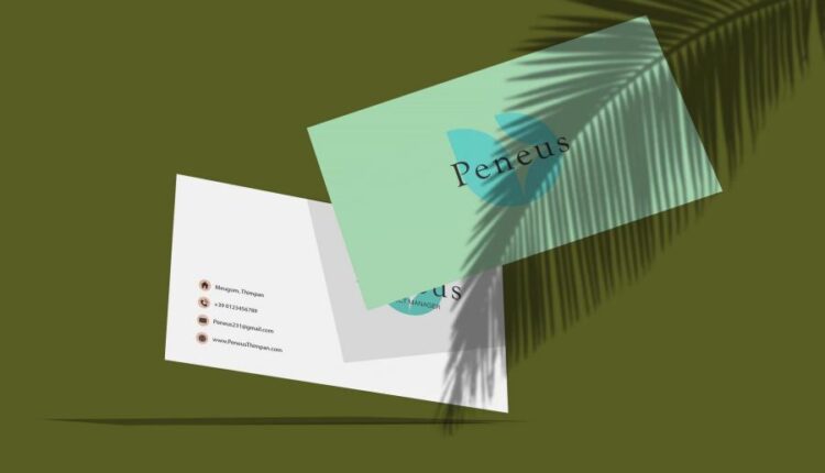 موکاپ کارت ویزیت   Business Card Mockup