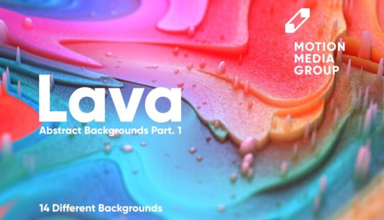 مجموعه تصاویر انتزاعی لاوا   Lava Backgrounds