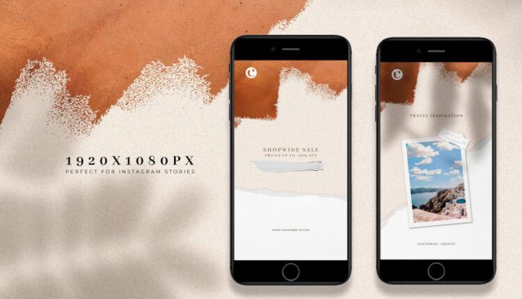 فایل لایه باز پست و استوری اینستاگرام   Social Media Templates