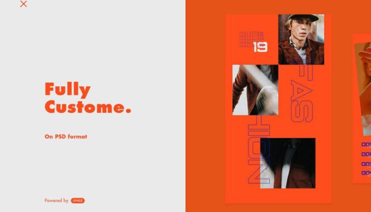 قالب آماده استوری فانتزی اینستاگرام   Instagram Stories Template