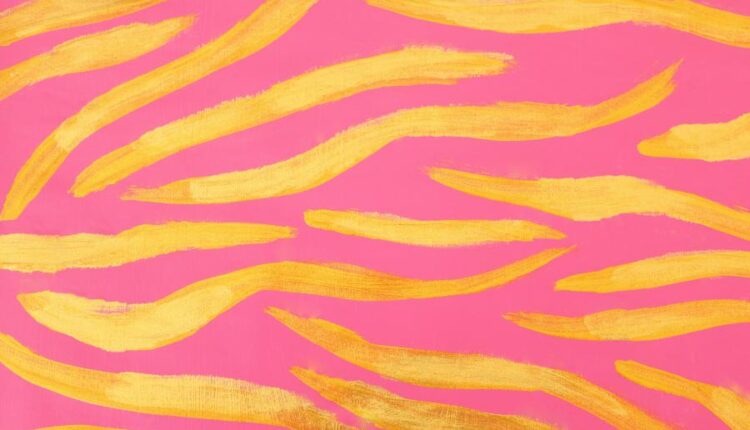 بک گراند فانتزی صورتی و طلایی   Pink & Gold Backgrounds