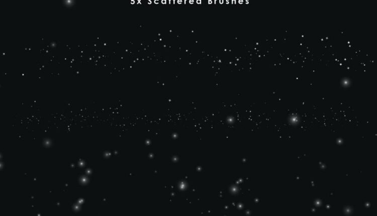 20 براش ستاره آسمان   Star Photoshop Brushes