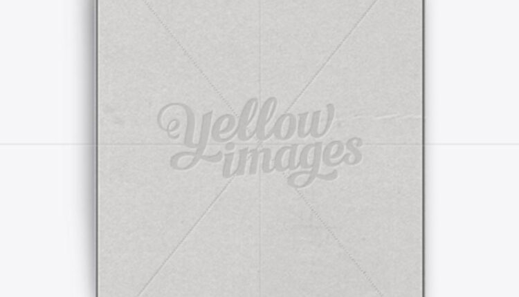 موکاپ جعبه پیتزا از نمای بالا   Pizza Box Mockup   Top View