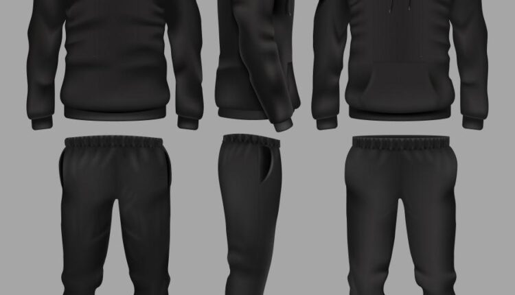 وکتور لباس و کلاه اسپرت   Sportswear cap and t shirt