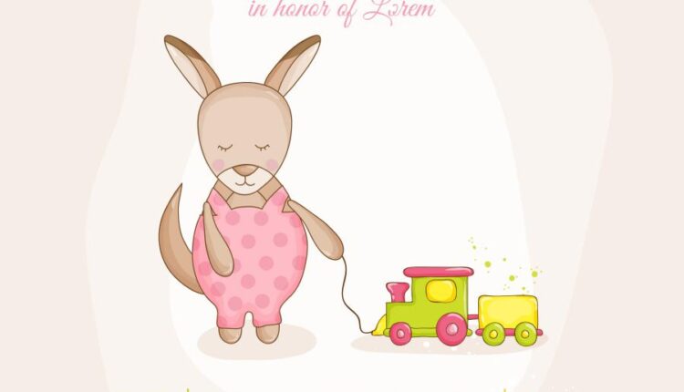 وکتور های فانتزی کودکانه   Baby Girl Sleeping With