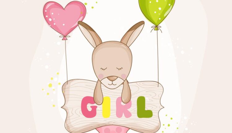 وکتور های فانتزی کودکانه   Baby Girl Sleeping With