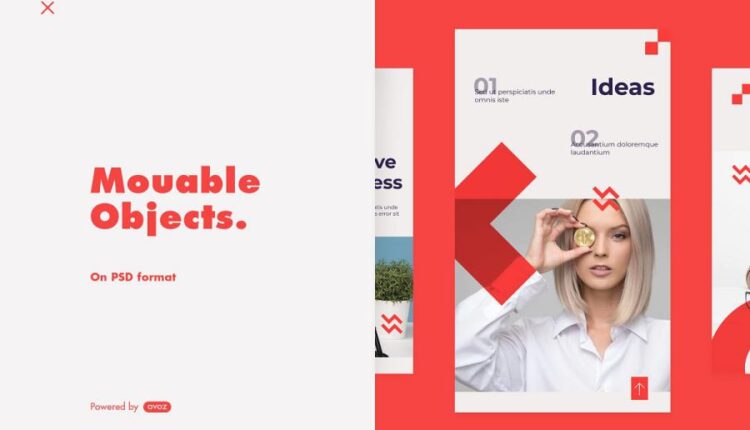 قالب آماده مدرن پست و استوری اینستاگرام   Instagram Story