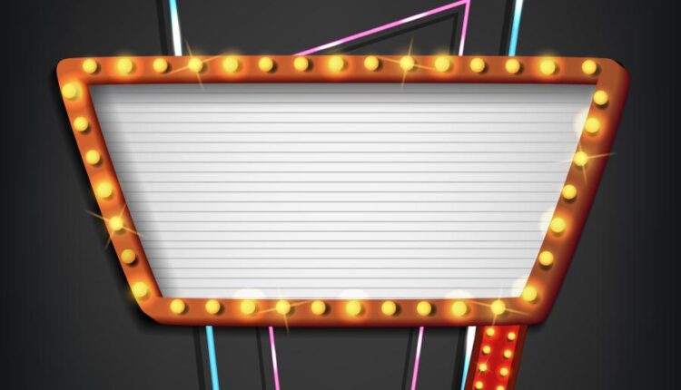 وکتور های تابلوی با قاب نور   Style with Light Frame