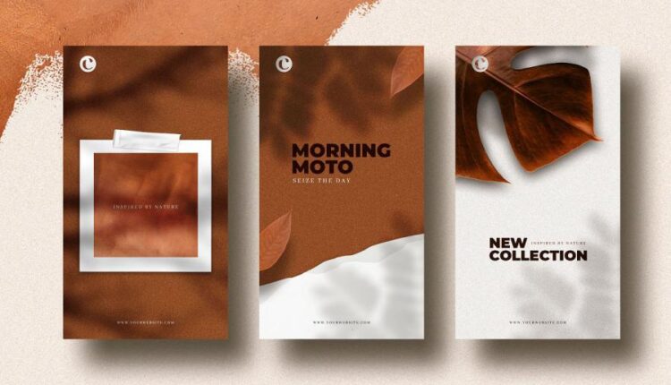 فایل لایه باز پست و استوری اینستاگرام   Social Media Templates